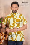 Sangeet Mumbai Print Pattern Cotton Casual Wear Mens Shirt Suppliers In India